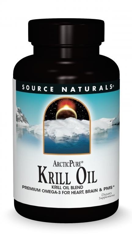 Source Naturals, Inc. Arctic Pure Krill Oil 500 mg 120 Softgel