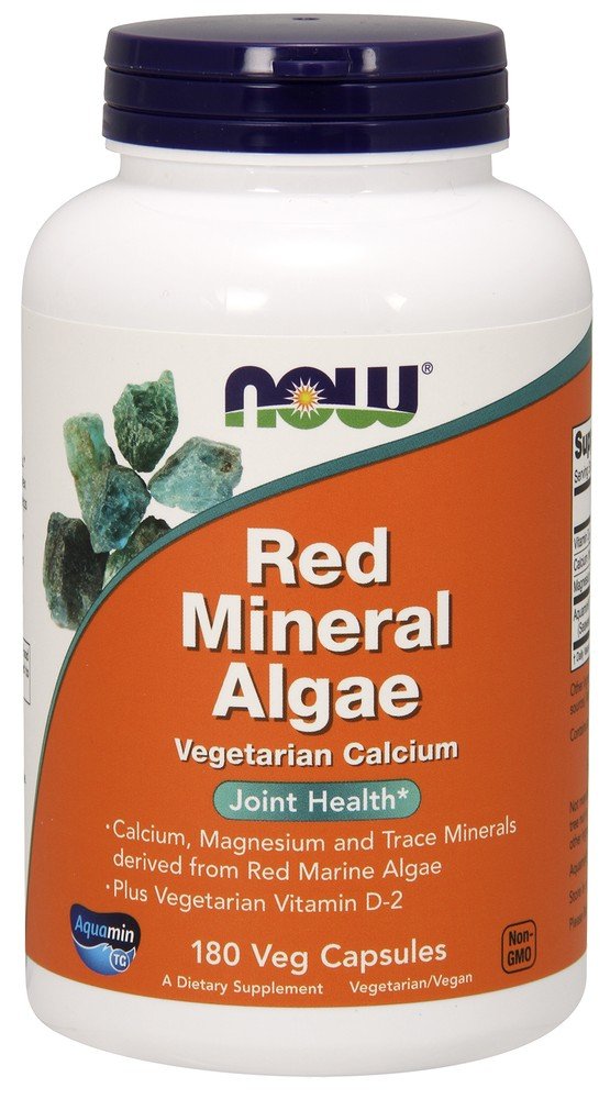 Now Foods Red Mineral Algae with Aquamin 180 VegCap