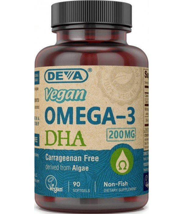 Deva Vegan Vegan Omega-3 DHA 90 Softgel
