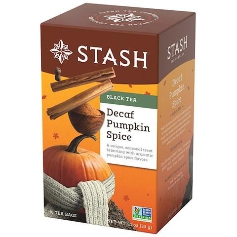 Stash Tea Decaffeinated Tea-Pumpkin Spice 18 Bag