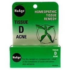 NuAge Labs Tissue D Acne 125 Tablet