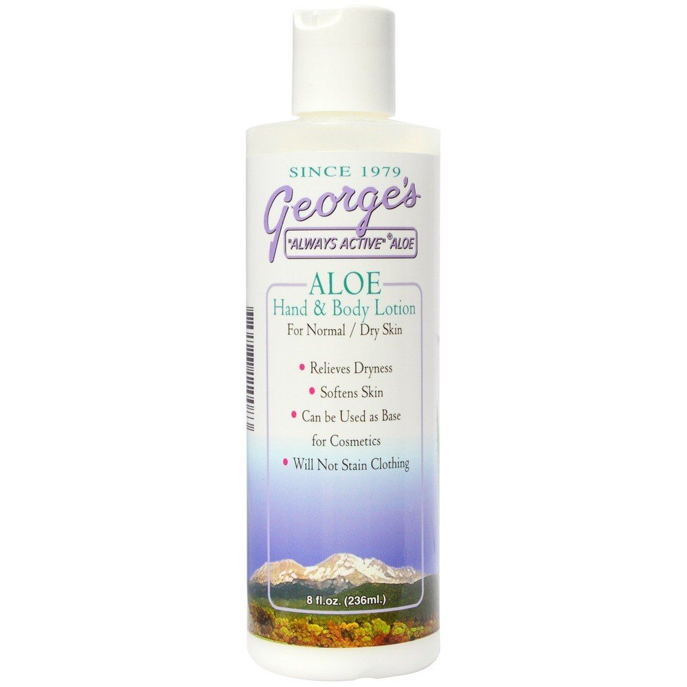 George's Always Active Aloe Aloe Hand & Body Lotion 8 oz Lotion