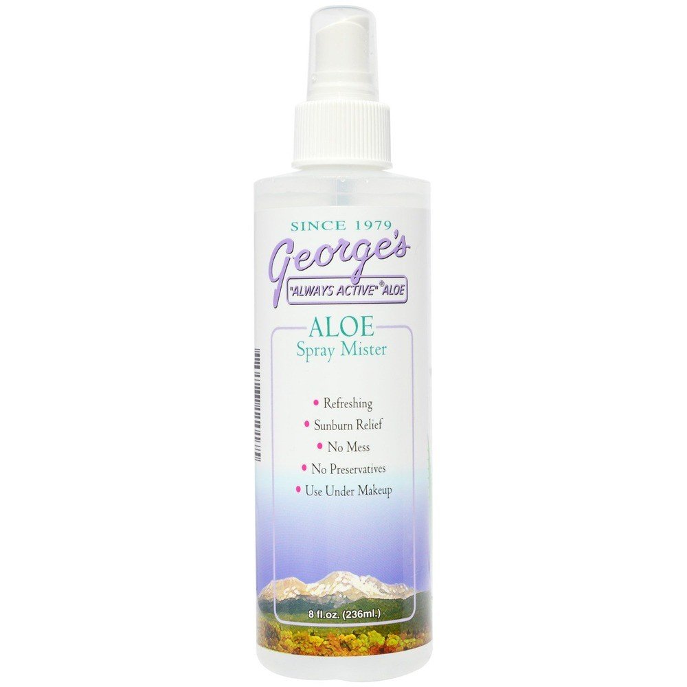 George's Always Active Aloe Aloe Spray Mister 8 oz Liquid