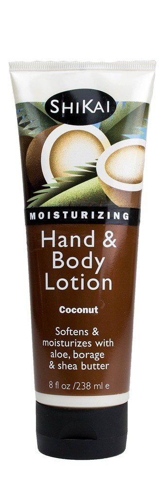 Shikai Natural Hand & Body Lotion-Coconut 8 oz Lotion