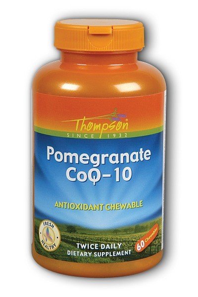 Thompson Nutritional Pomegranate CoQ10 60 Chewable