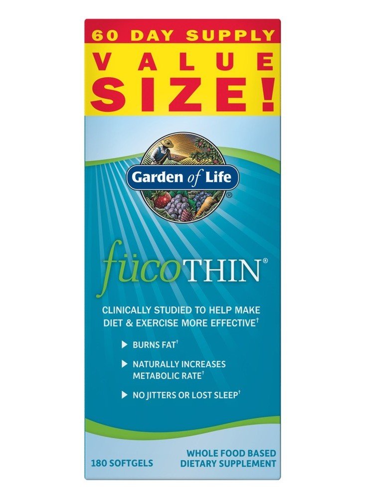 Garden of Life FucoThin 180 Softgel