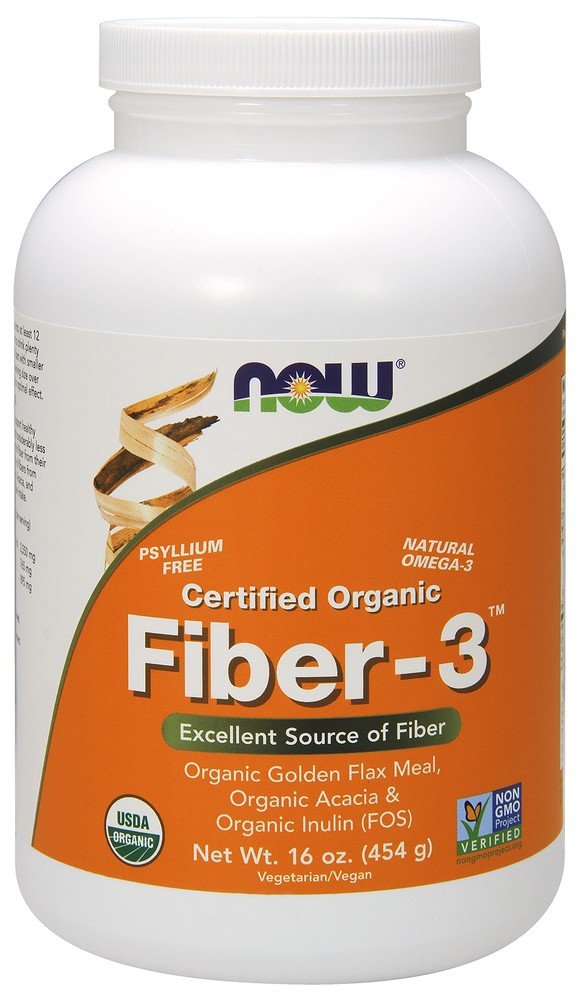 Now Foods Fiber 3 16 oz Powder