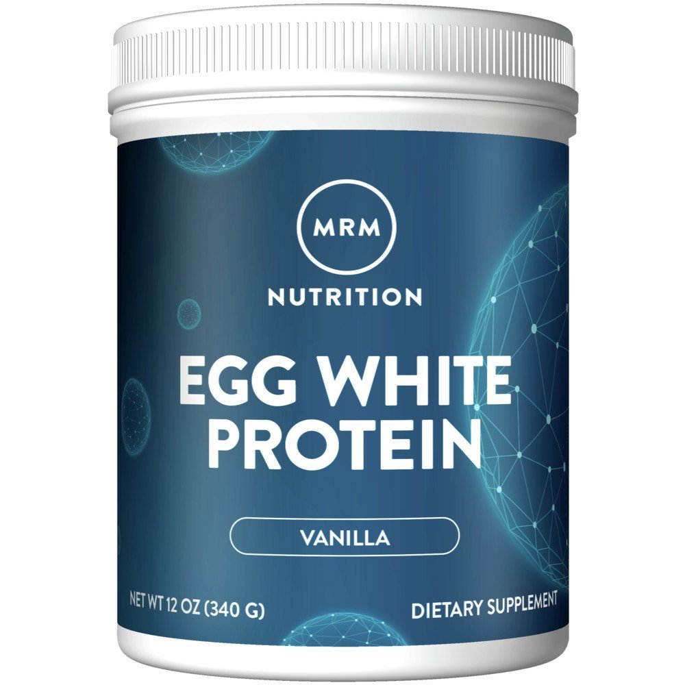 MRM (Metabolic Response Modifiers) Natural Egg White Protein 12oz Vanilla 12 oz Powder
