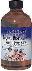 Planetary Herbals Loquat Respiratory Syrup For Kids 4 oz Liquid