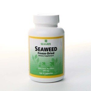 Seaweed | Seagate | Freeze-Dried | Dietary Supplement | 100 VegCaps | Capsules | VitaminLife