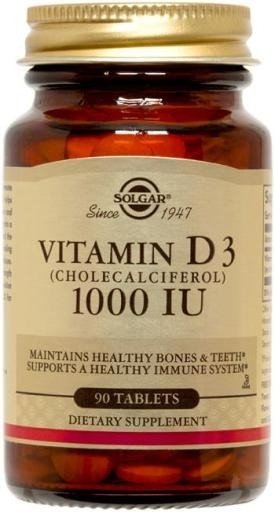 Solgar Vitamin D3 1000 IU 90 Tablet