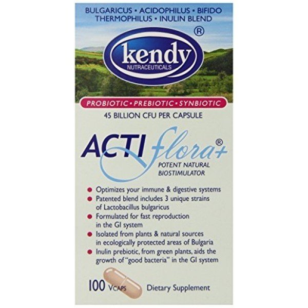 Kendy Actiflora + Synbiotic (Pre/Probiotic) 100 VegCap