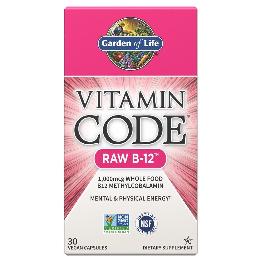 Garden of Life Vitamin Code Raw B12 30 Capsule