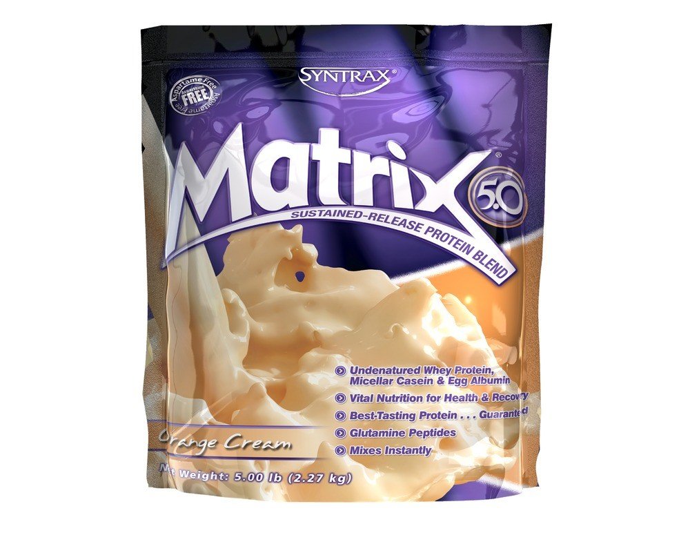 Syntrax Matrix 5.0 Orange Cream 5 lbs Powder