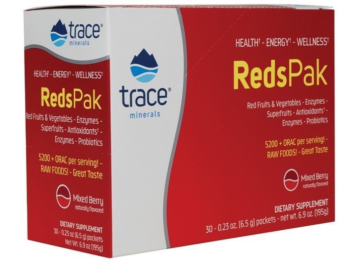 Trace Minerals Reds Pak 30 Packet