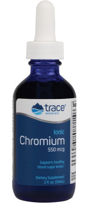 Trace Minerals Ionic Chromium 2 oz Liquid