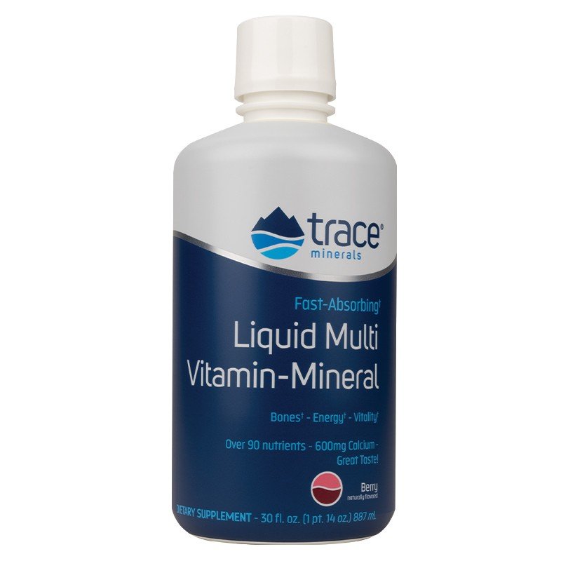 Trace Minerals Liquid Multi Vita-Minerals Berry 30 oz Liquid