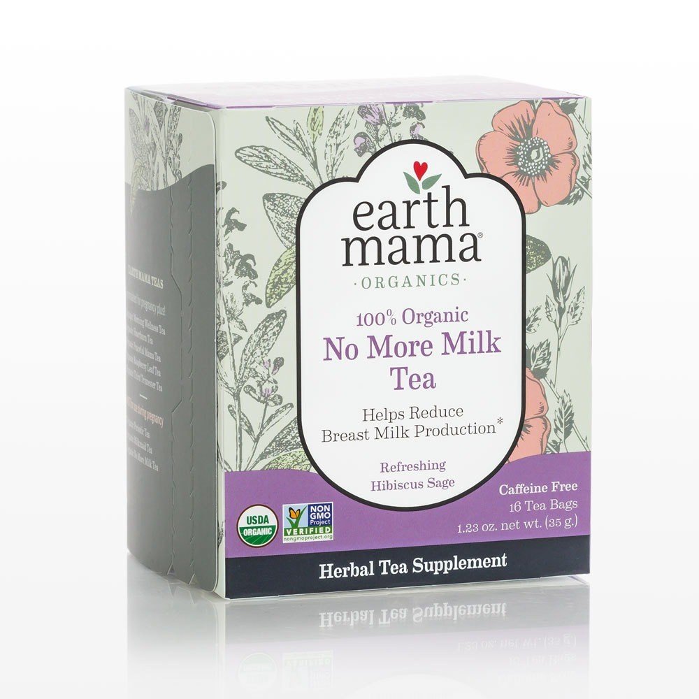 Earth Mama Organics Organic No More Milk Tea 16 Bag