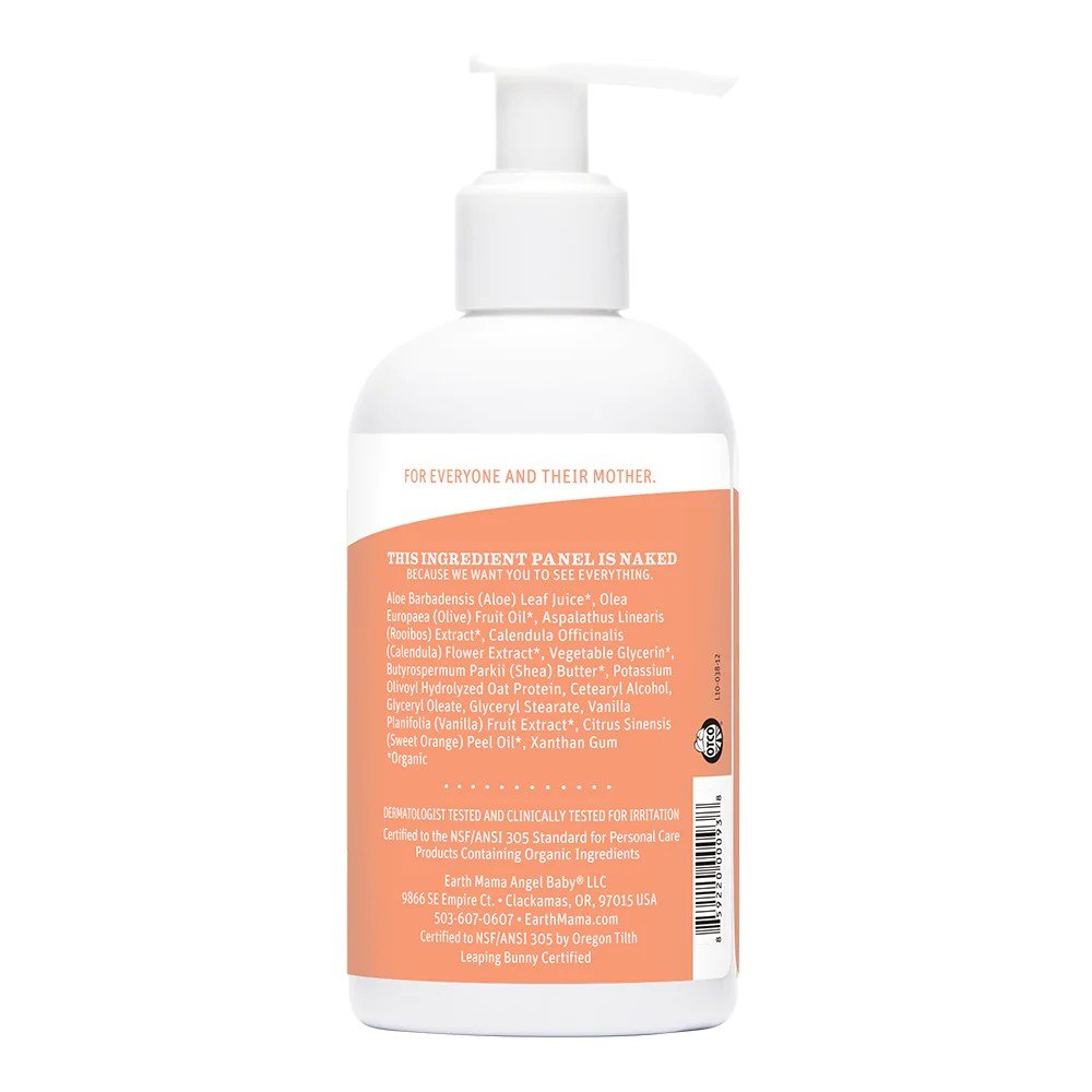 Earth Mama Organics Sweet Orange Baby Lotion 8 oz Lotion