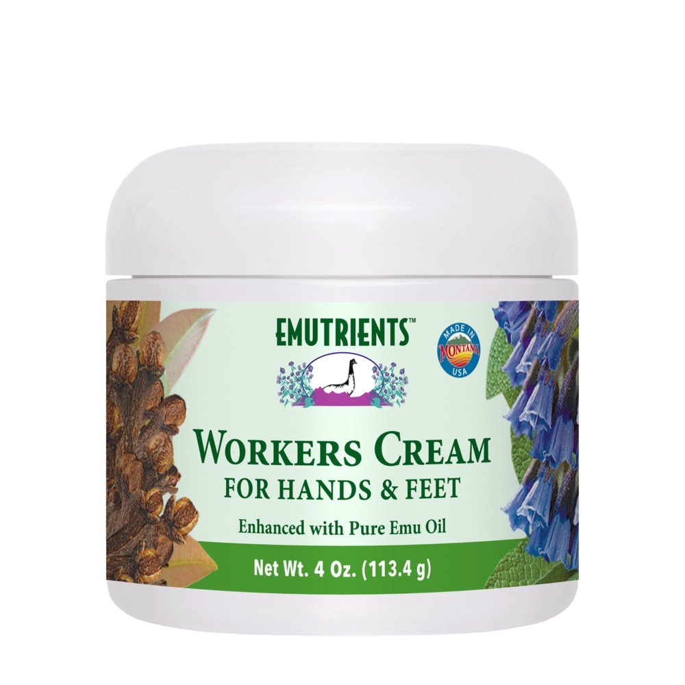 Montana Emu Ranch Co. Worker's Hand Cream 4 oz Cream