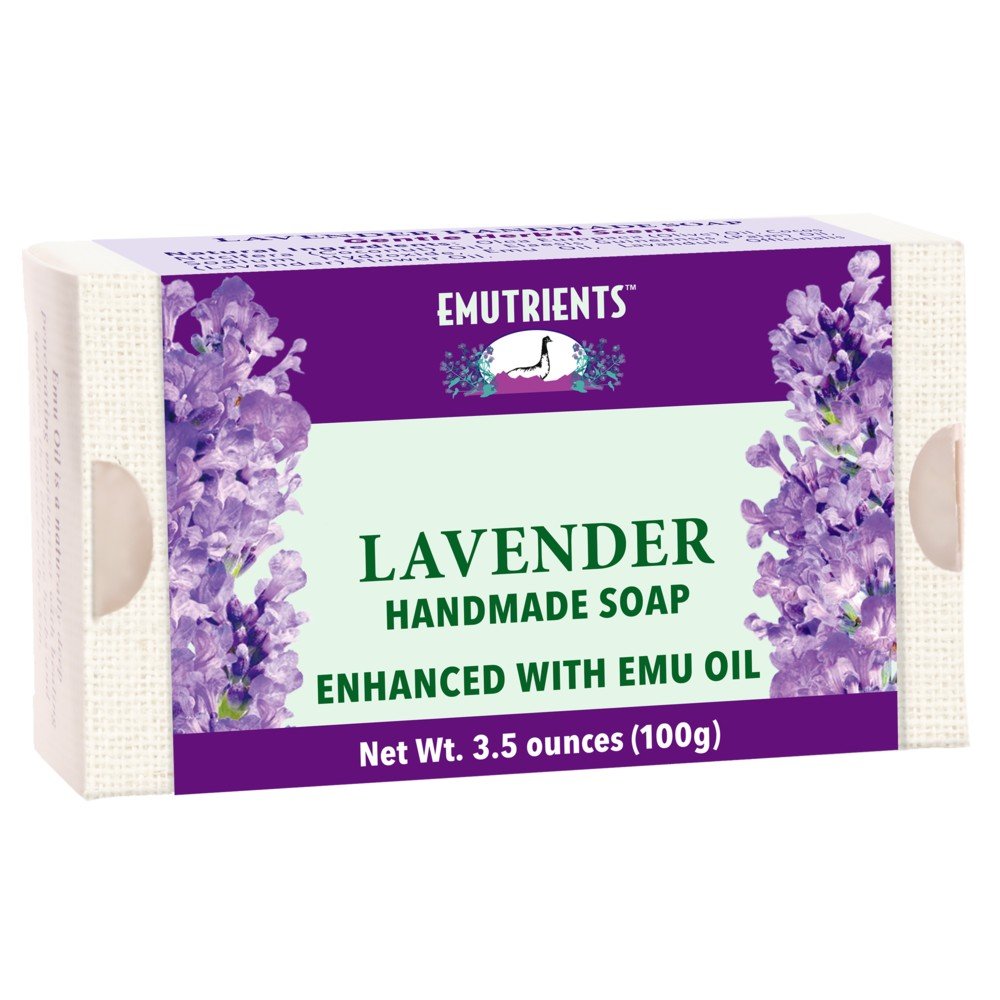 Montana Emu Ranch Co. Lavender Handmade Soap 3.5 oz Bar