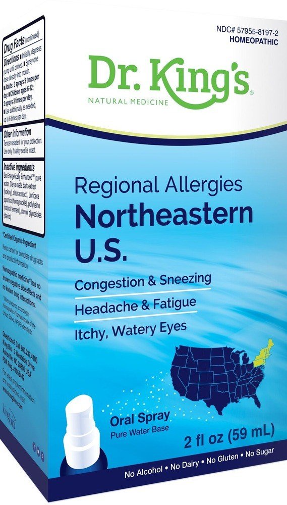 Dr King Natural Medicine Regional Allergies: Northeastern U.S. 2 oz Liquid