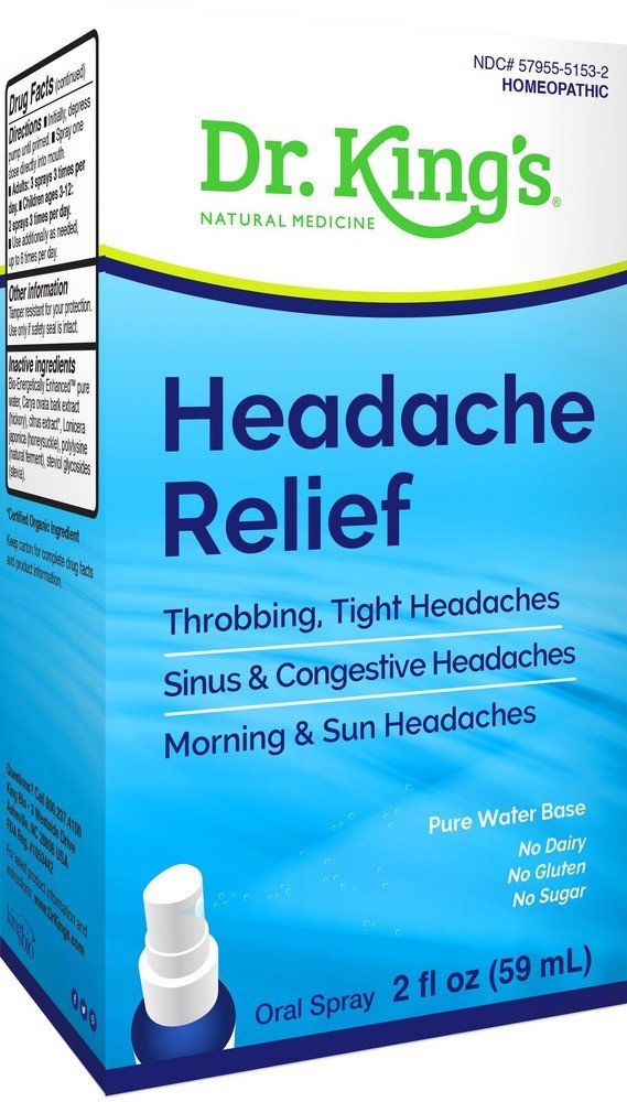 Dr King Natural Medicine Headache 2 oz Liquid