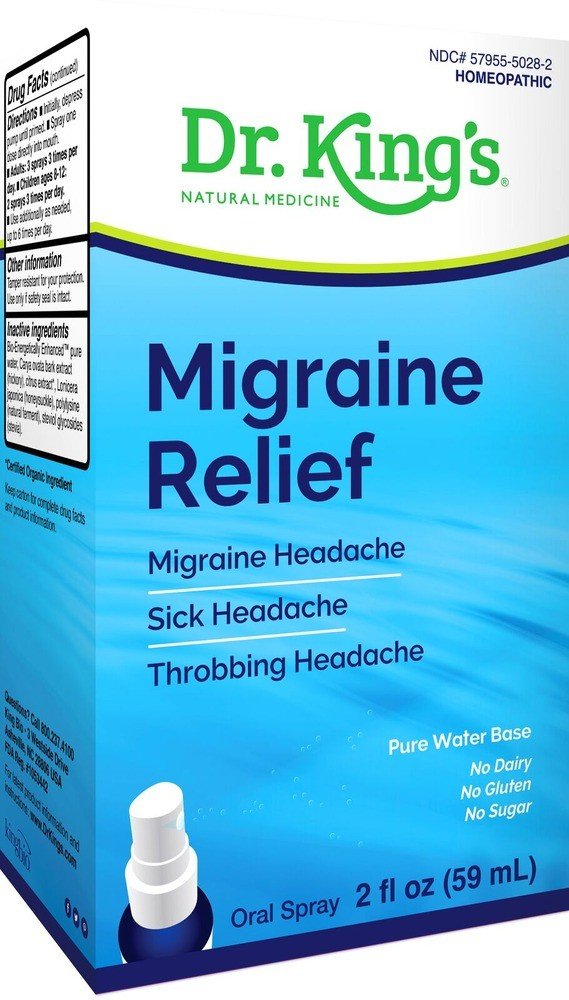 Dr King Natural Medicine Migraine 2 oz Liquid