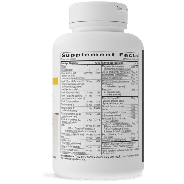 Integrative Therapeutics Tyler - NutriVitamin Enzyme without Iron 180 Capsule