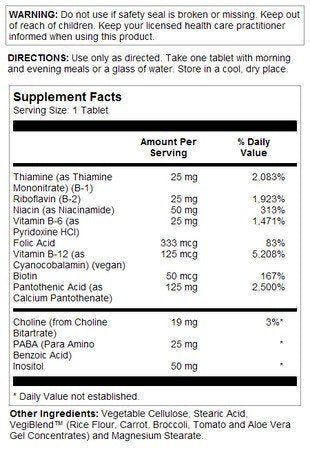 VegLife B-Complex 100 VegTab