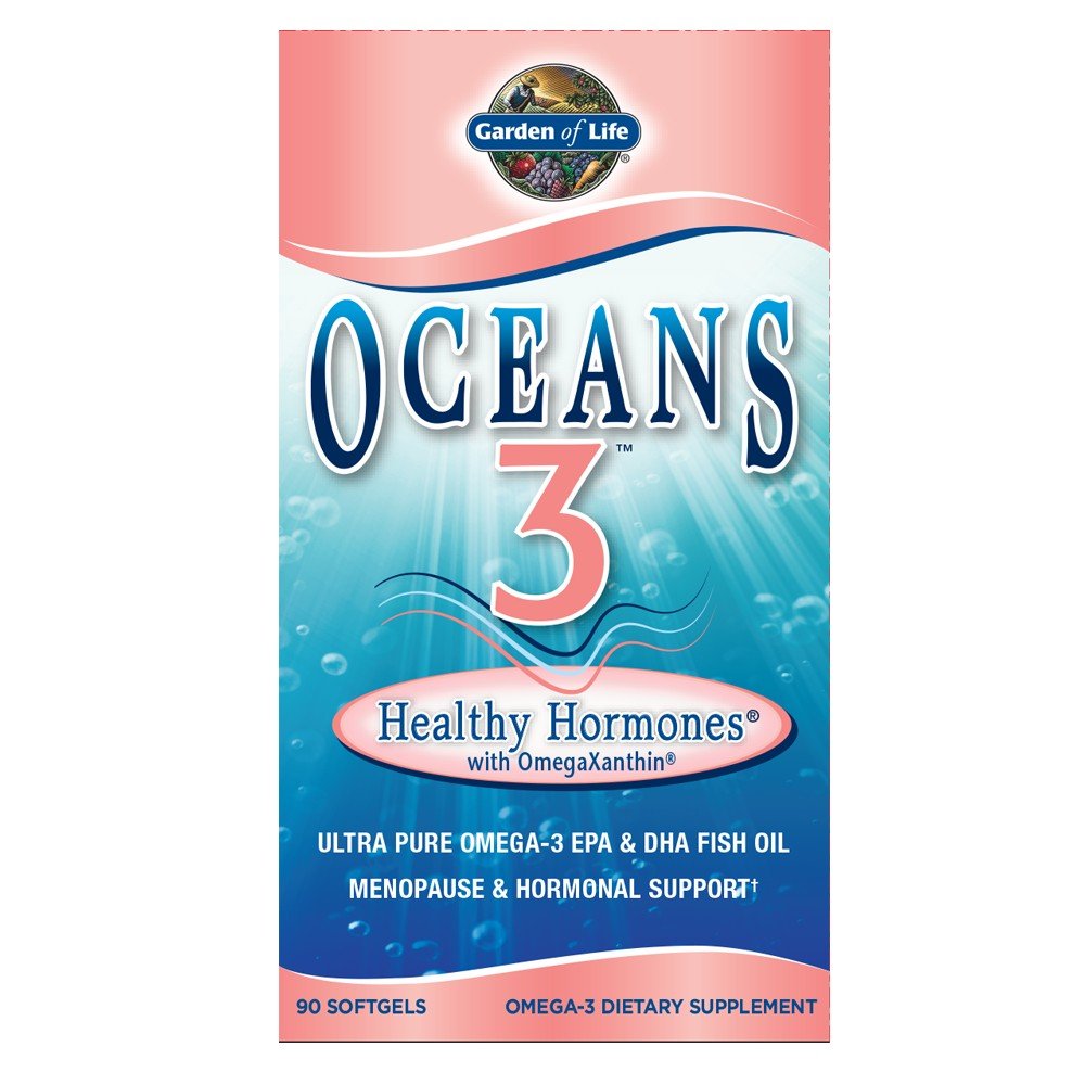 Garden of Life Oceans 3 Healthy Hormones 90 Softgel