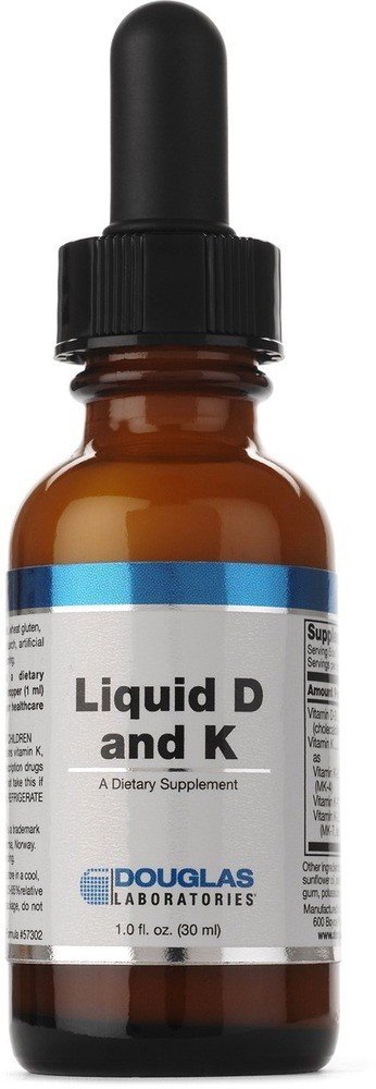 Douglas Laboratories Liquid D & K 30ml 1 oz Liquid