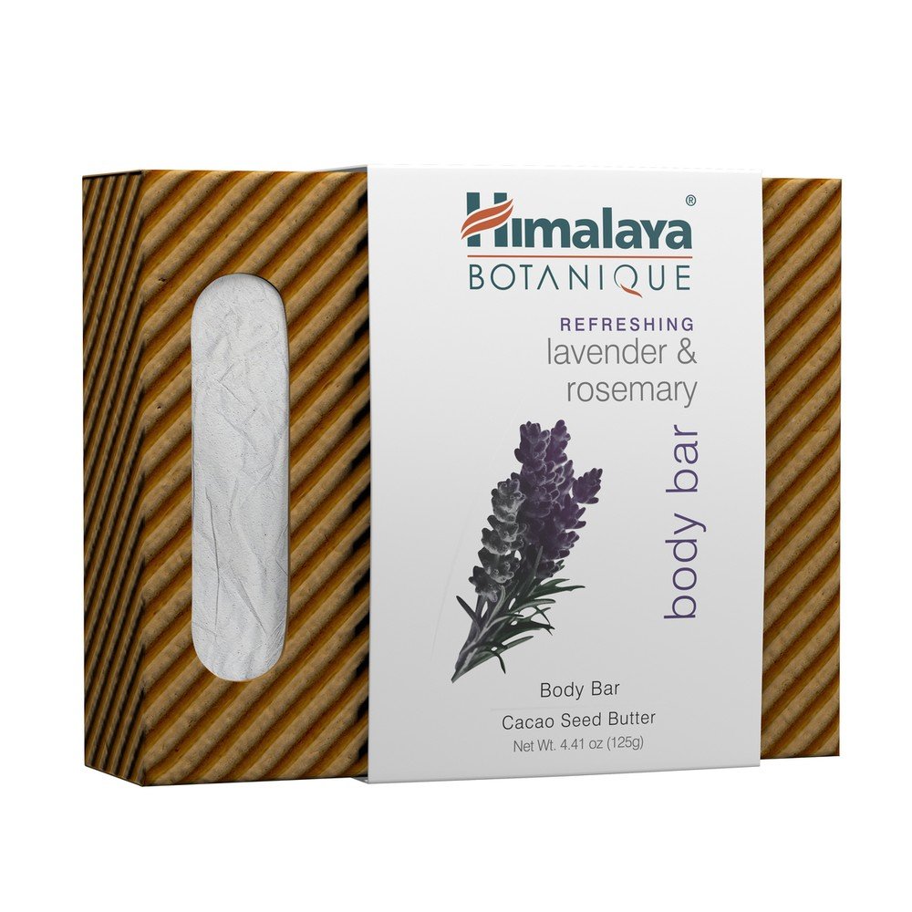 Himalaya Herbals Refreshing Lavender & Rosemary Soap 4.41 oz Bar