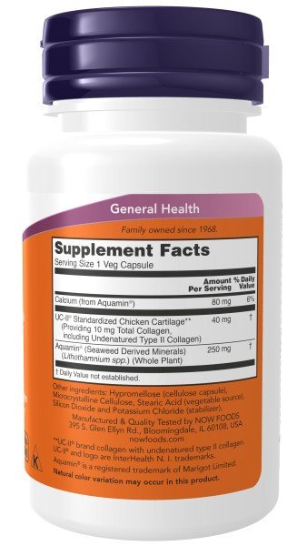 Now Foods UC II Joint Health 60 Capsule