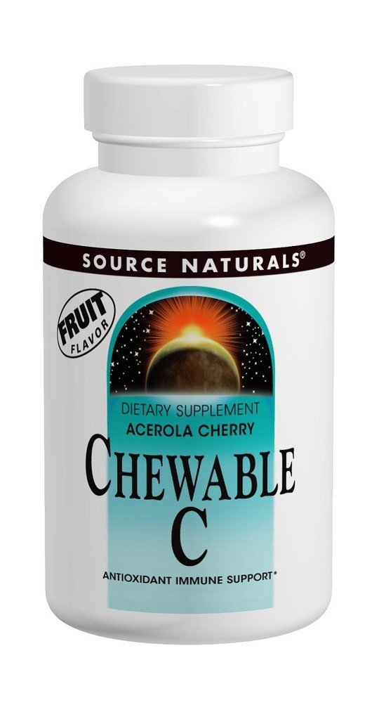Source Naturals, Inc. Acerola Chewable C 120mg 100 Chewable