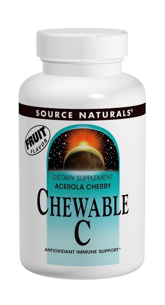 Source Naturals, Inc. Acerola Chewable C 120mg 250 Chewable