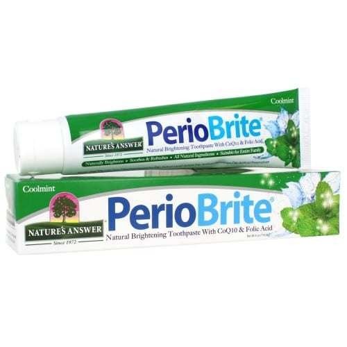 Nature&#39;s Answer PerioBrite Toothpaste Coolmint 4 oz Paste