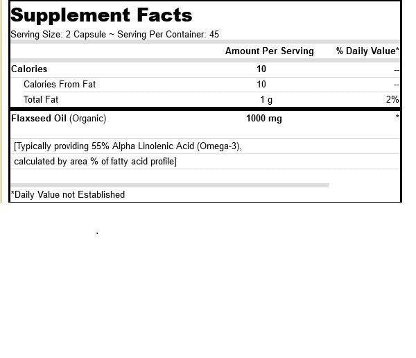 Deva Vegan Vegan Flaxseed Oil 90 VegCap