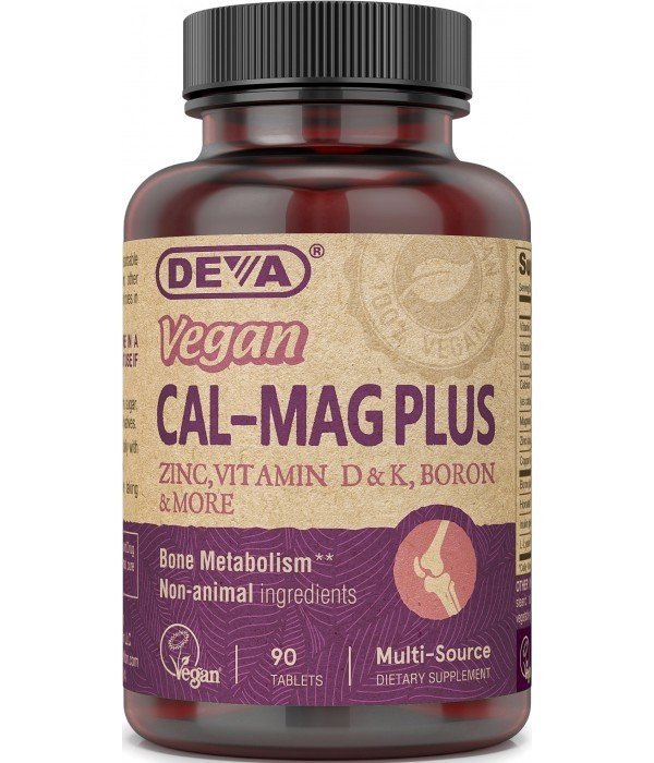 Deva Vegan Vegan Cal Mag Plus 90 Tablet