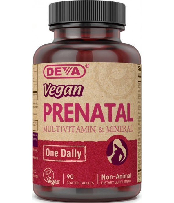 Deva Vegan Vegan Prenatal Multivitamin and Mineral 90 Tablet