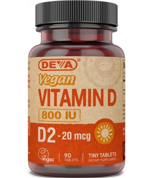 Deva Vegan Vegan Vitamin D 90 Tablet