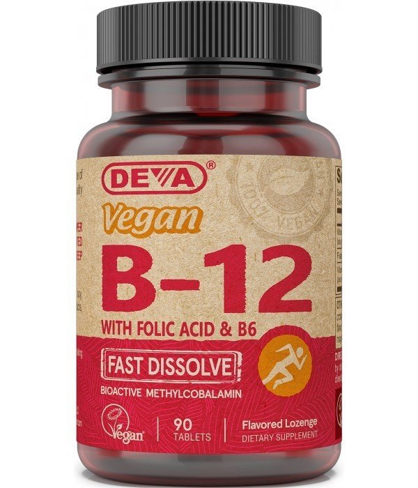 Deva Vegan Vegan Vitamin B12 Sublingual 90 Tablet