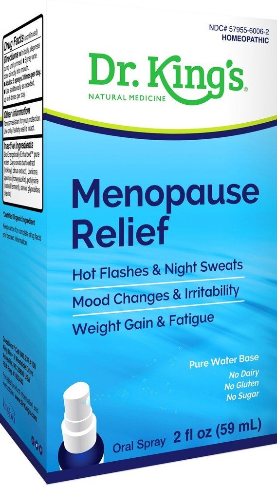 Dr King Natural Medicine Menopause Relief 2 oz Liquid