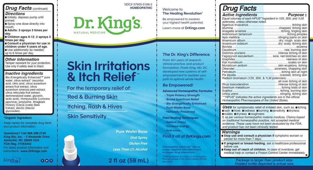 Dr King Natural Medicine Skin Irritations &amp; Itch Relief 2 oz Liquid