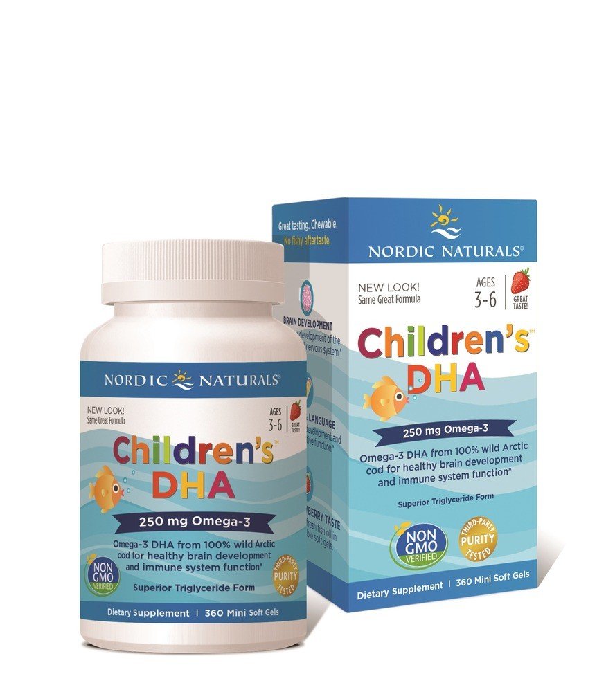 Nordic Naturals Children's DHA - Strawberry 360 Softgel