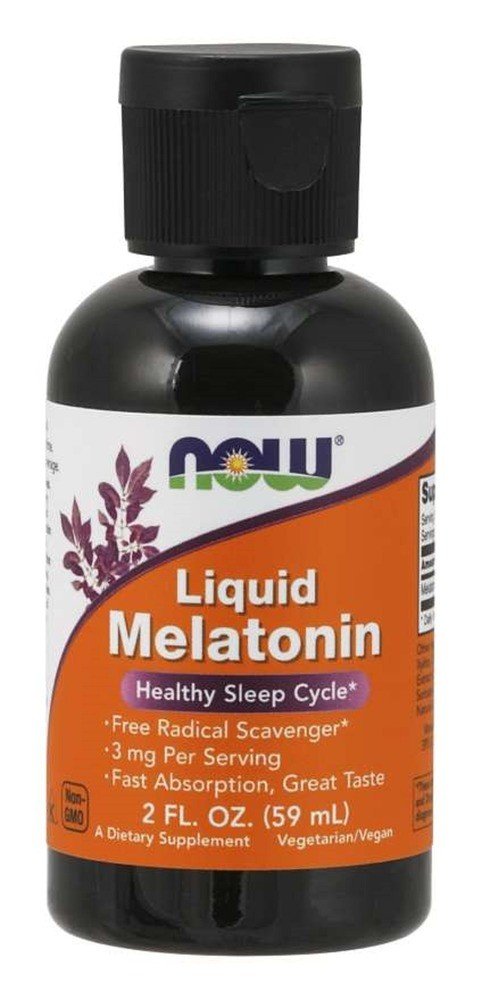 Now Foods Liquid Melatonin 3mg 2 oz Liquid