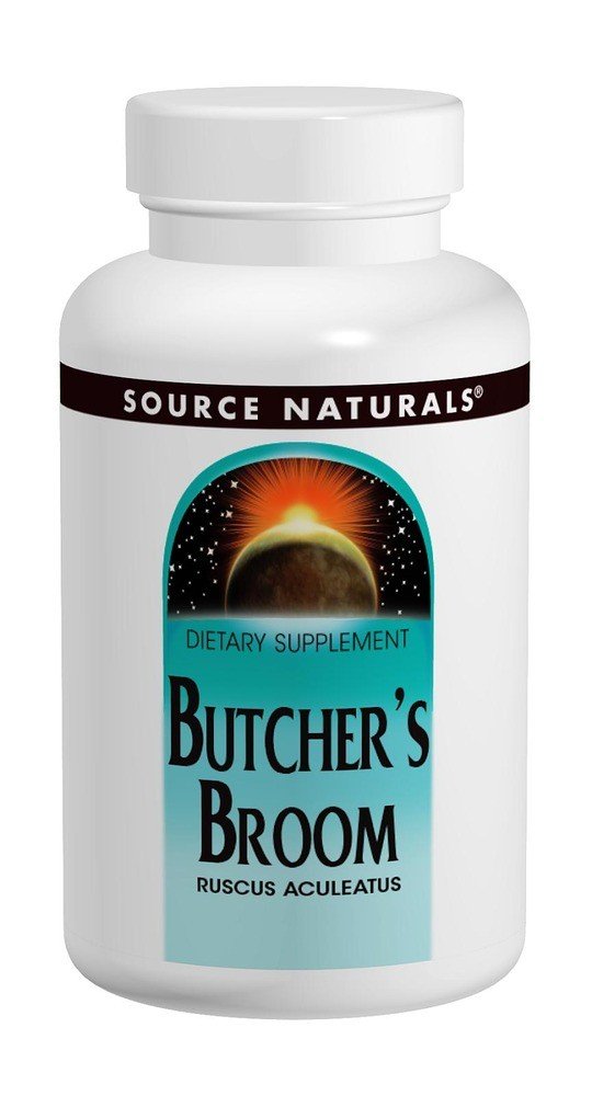Source Naturals, Inc. Butchers Broom 500mg 100 Tablet