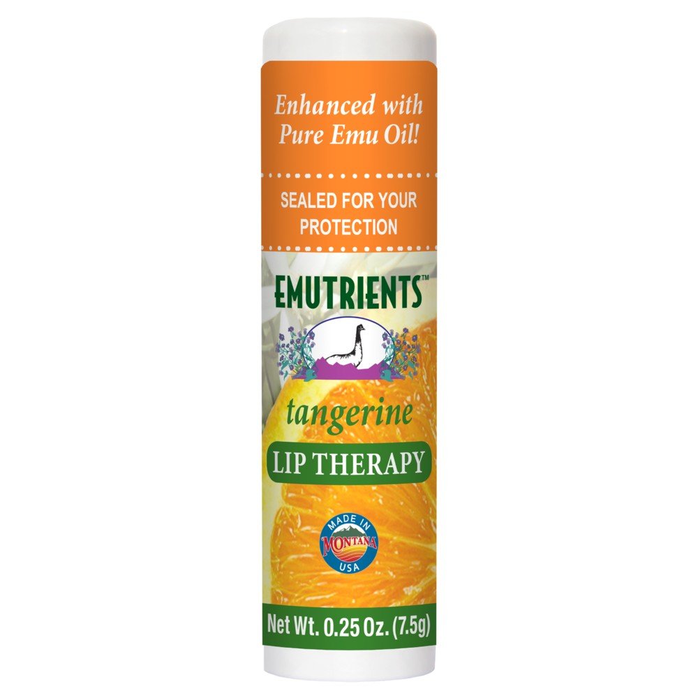 Montana Emu Ranch Co. Lip Therapy Tangerine 0.25 oz Balm