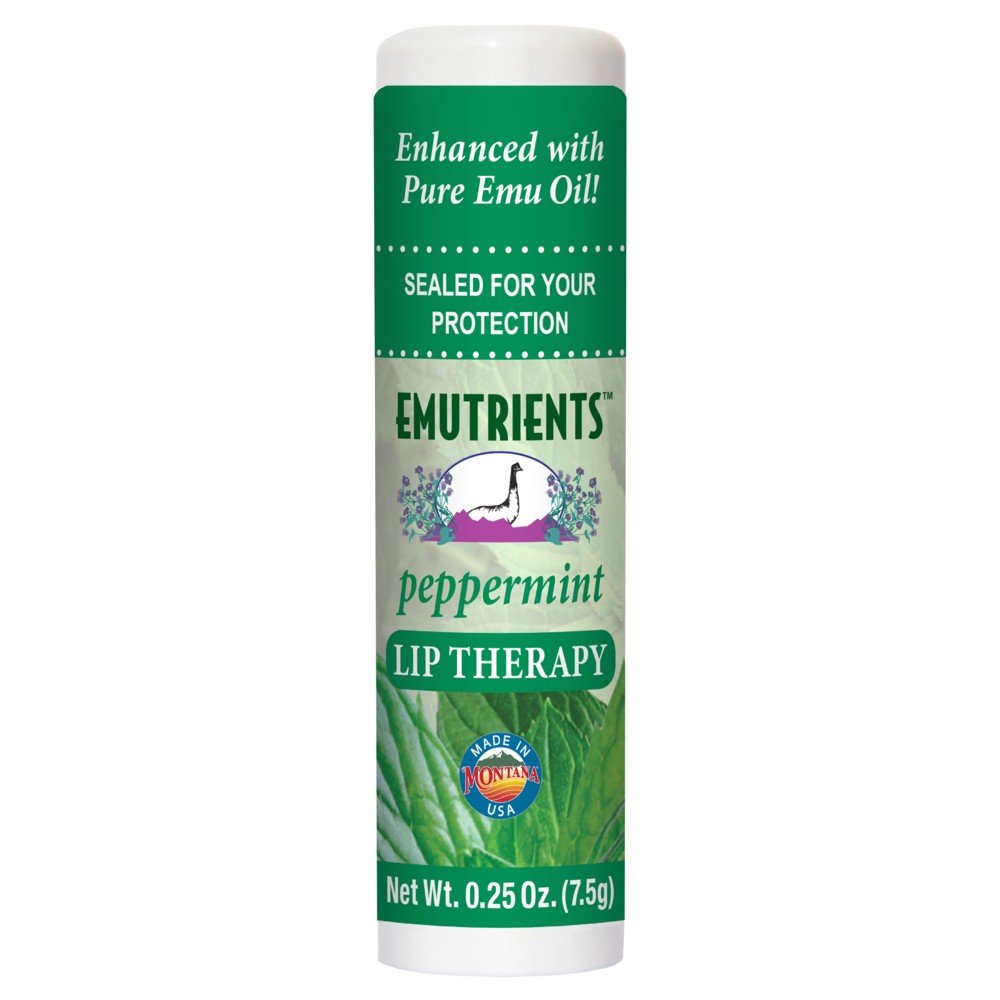 Montana Emu Ranch Co. Lip Therapy Peppermint 0.25 oz Balm