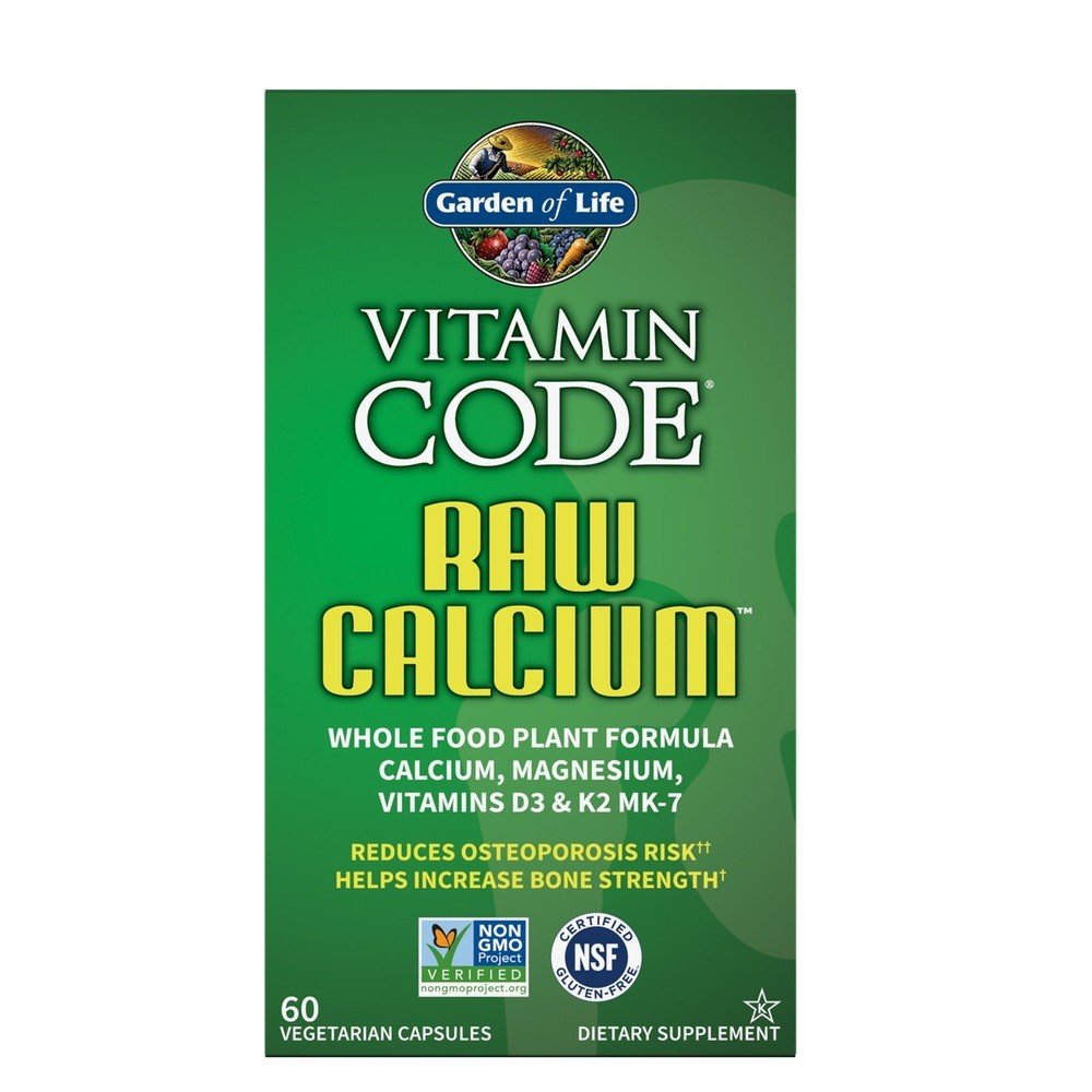 Garden of Life Vitamin Code Raw Calcium 60 VegCap